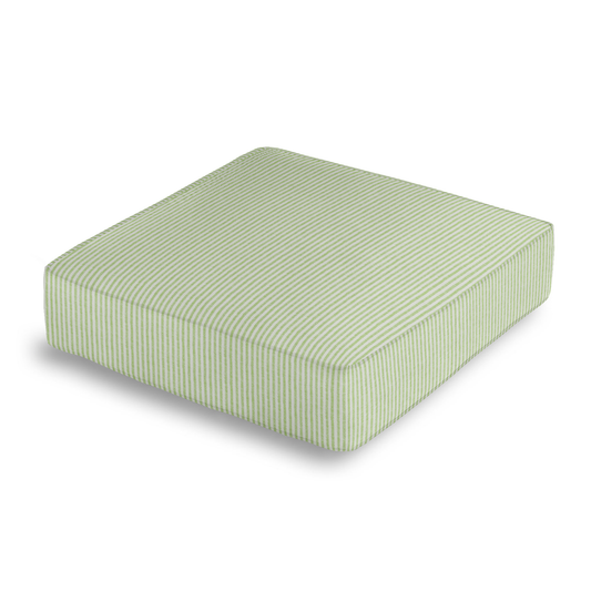 Box Floor Pillow in Baldwin - Grass