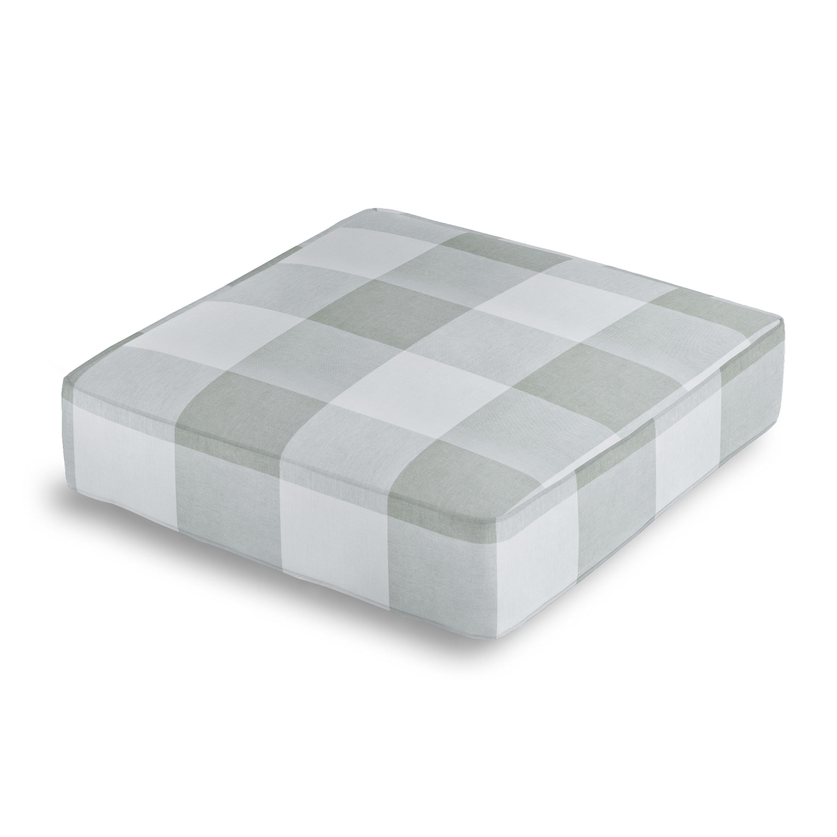 Box Floor Pillow in Falmouth - Asphalt