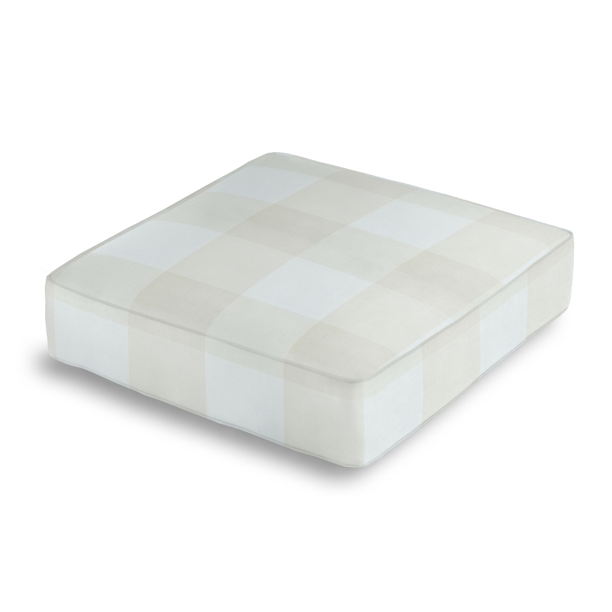 Box Floor Pillow in Falmouth - Linen