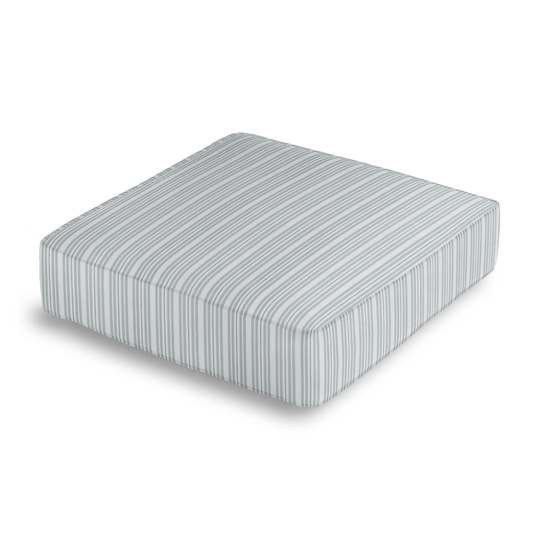 Box Floor Pillow in Murali - Gray