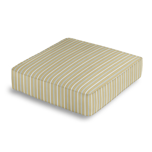 Box Floor Pillow in Murali - Yellow
