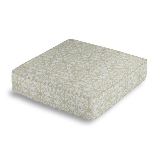 Box Floor Pillow in Palazzo - Linen