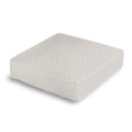 Box Floor Pillow in Calais - Chalk