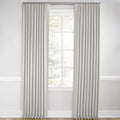 Euro Pleat Drapery in Calais - Chalk