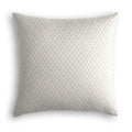 Throw Pillow in Calais - Chalk