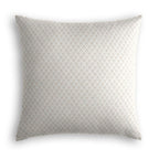 Throw Pillow in Calais - Chalk
