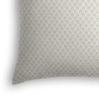 Throw Pillow in Calais - Chalk