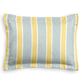 Pillow Sham in Chantilly Stripe - Custard