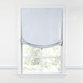 Relaxed Roman Shade in Classic Linen - Bermuda