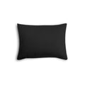 Boudoir Pillow in Classic Linen - Black