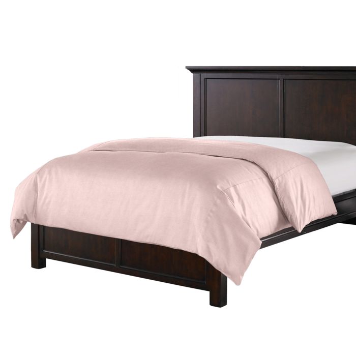 Duvet Cover in Classic Linen - Blush