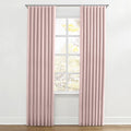 Ripplefold Drapery in Classic Linen - Blush