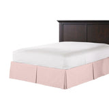 Tailored Bedskirt in Classic Linen - Blush
