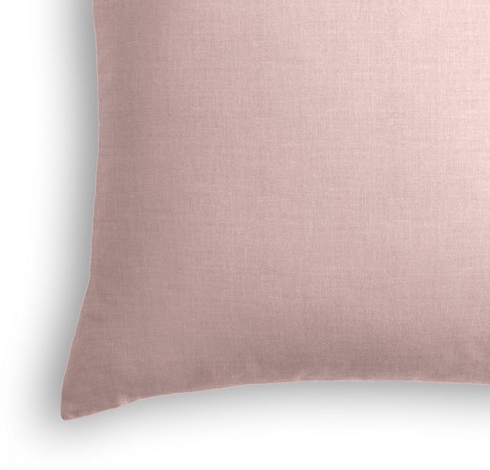 Throw Pillow in Classic Linen - Blush