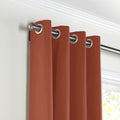 Grommet Drapery in Classic Linen - Canyon