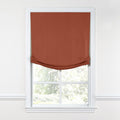 Relaxed Roman Shade in Classic Linen - Canyon