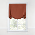 Tulip Roman Shade in Classic Linen - Canyon