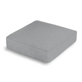 Box Floor Pillow in Classic Linen - Cement
