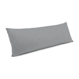 Large Lumbar Pillow in Classic Linen - Cement