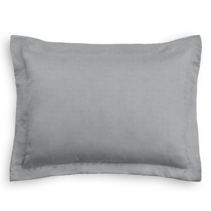Pillow Sham in Classic Linen - Cement