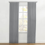 Ripplefold Drapery in Classic Linen - Cement