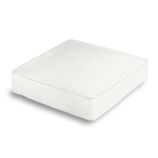 Box Floor Pillow in Classic Linen - Cloud