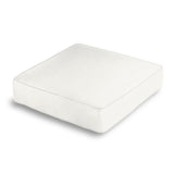 Box Floor Pillow in Classic Linen - Cloud
