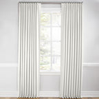 Euro Pleat Drapery in Classic Linen - Cloud