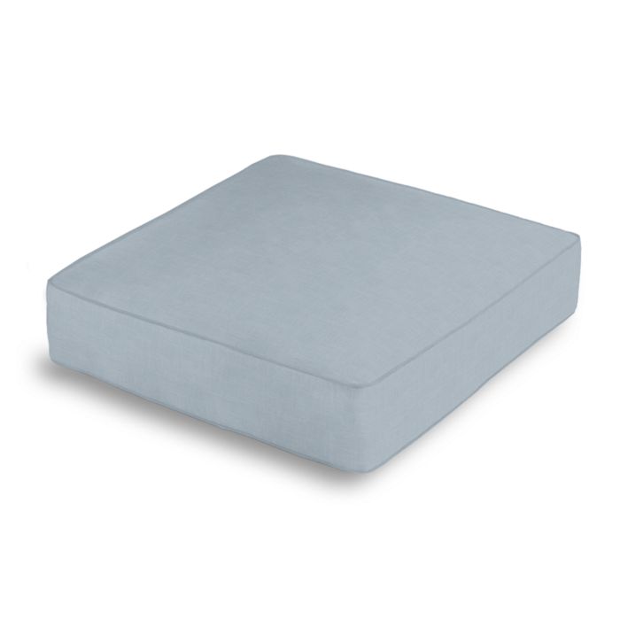 Box Floor Pillow in Classic Linen - Dusk