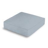 Box Floor Pillow in Classic Linen - Storm