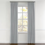 Convertible Drapery in Classic Linen - Gray
