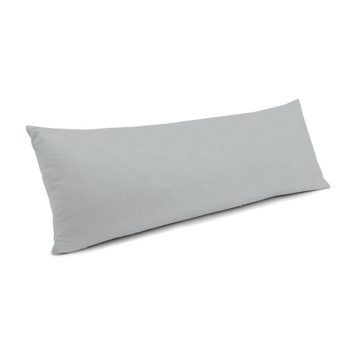 Large Lumbar Pillow in Classic Linen - Gray