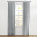 Ripplefold Drapery in Classic Linen - Grey