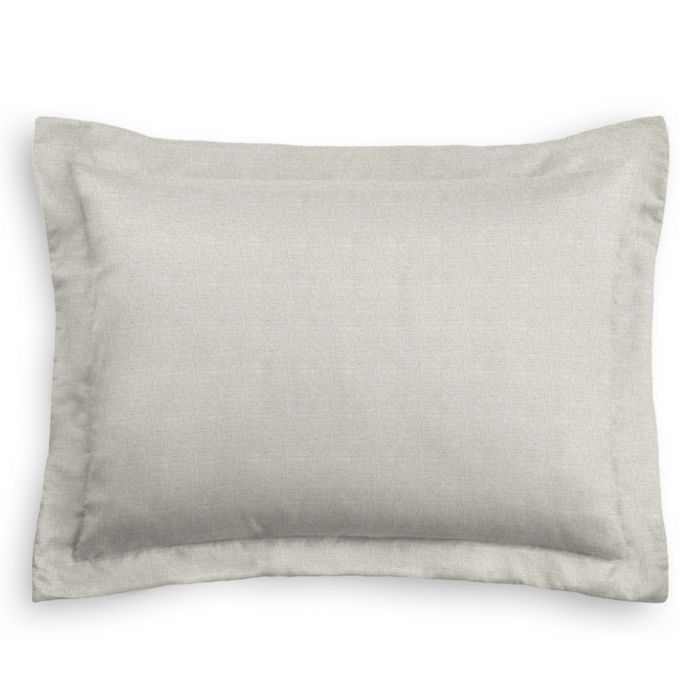 Pillow Sham in Classic Linen - Heathered Dove