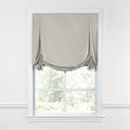 Tulip Roman Shade in Classic Linen - Heathered Dove