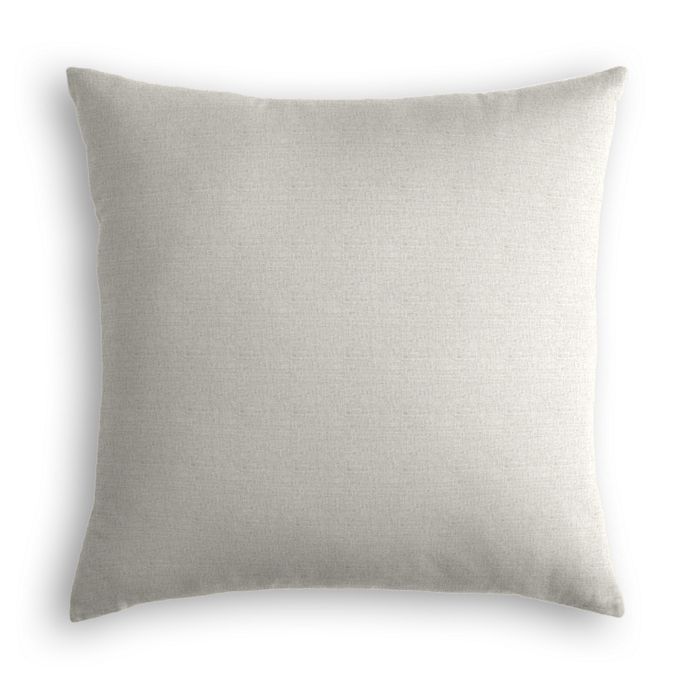 Throw Pillow in Classic Linen - Heathered Dove