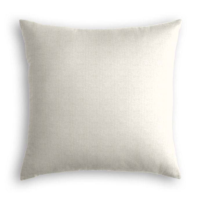 Euro Sham in Classic Linen - Heathered Flax