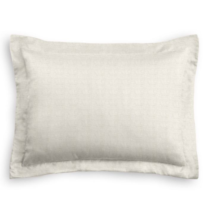 Pillow Sham in Classic Linen - Heathered Flax