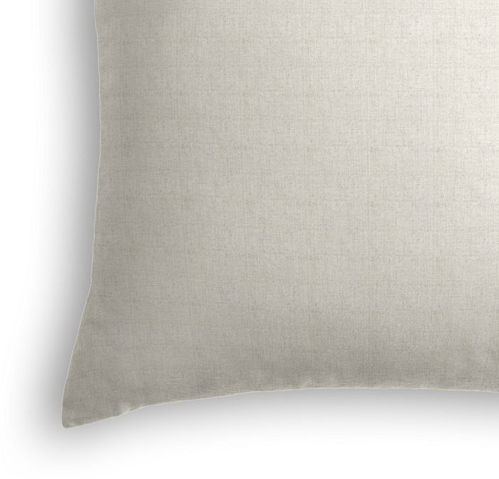 Throw Pillow in Classic Linen - Heathered Flax