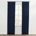Ripplefold Drapery in Classic Linen - Ink