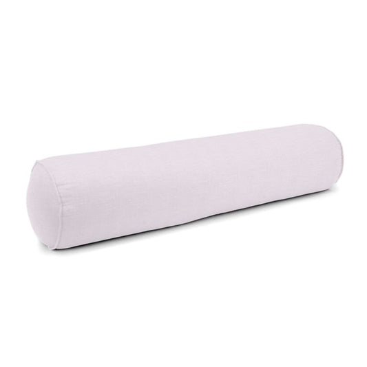 Bolster Pillow in Classic Linen - Lavender