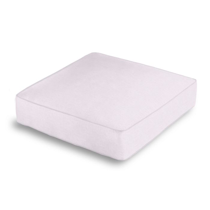 Box Floor Pillow in Classic Linen - Lavender
