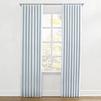 Ripplefold Drapery in Classic Linen - Mineral