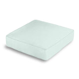 Box Floor Pillow in Classic Linen - Mint