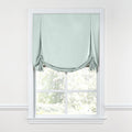 Tulip Roman Shade in Classic Linen - Mint