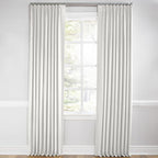 Euro Pleat Drapery in Classic Linen - Oat