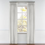 Pinch Pleat Drapery in Classic Linen - Oat