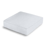 Box Floor Pillow in Classic Linen - Opal