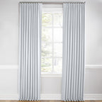 Euro Pleat Drapery in Classic Linen - Opal