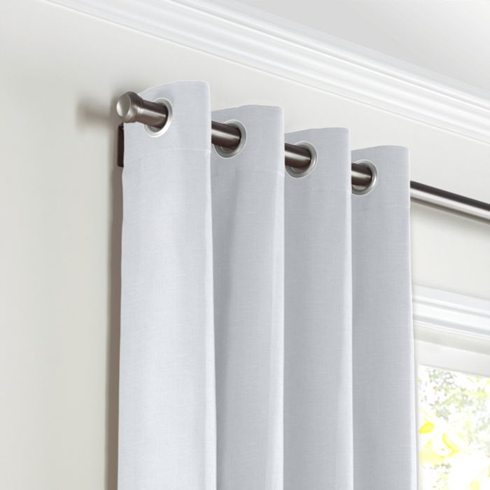 Grommet Drapery in Classic Linen - Opal